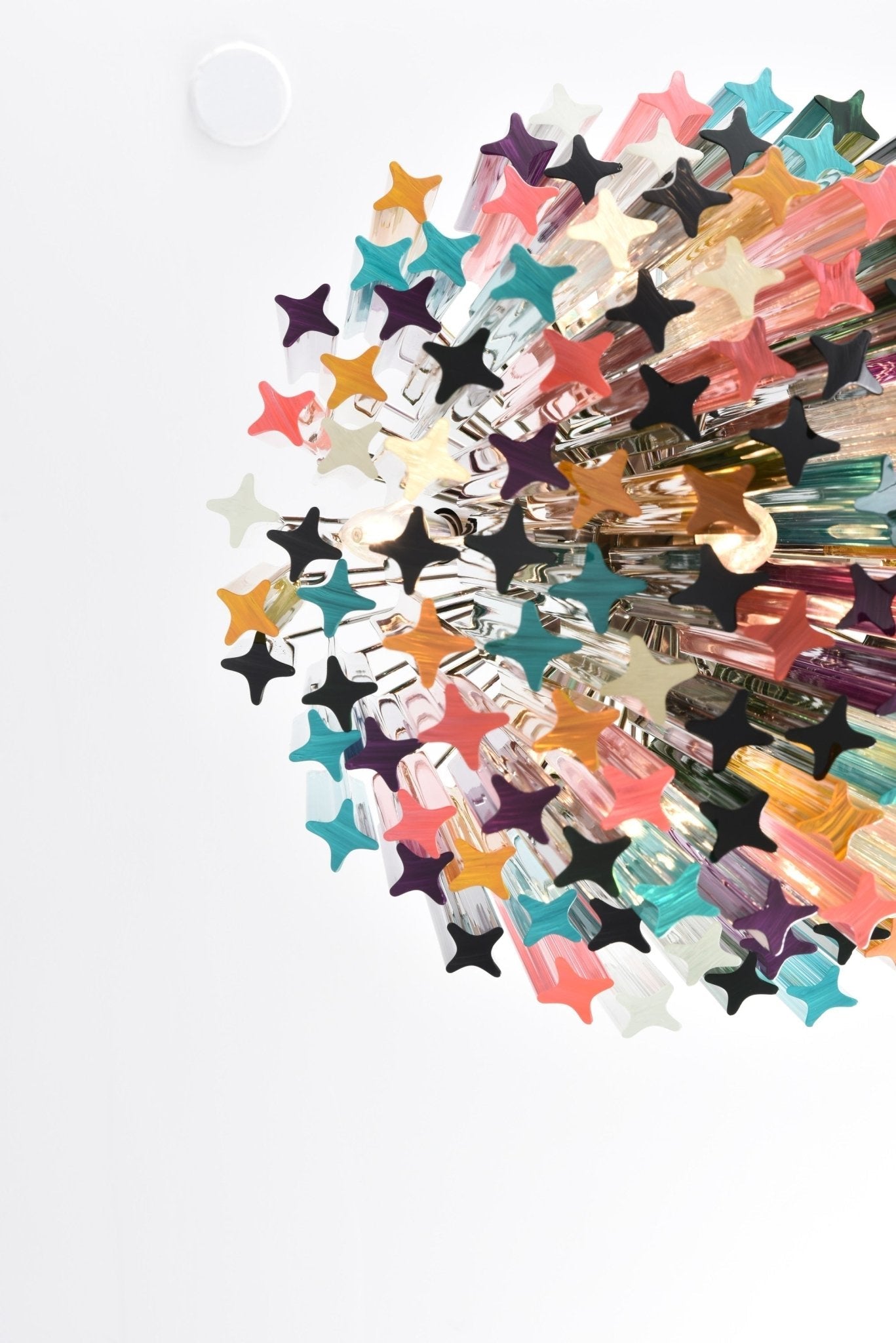 Prismatic Murano Colorful Chandelier - YIOSI