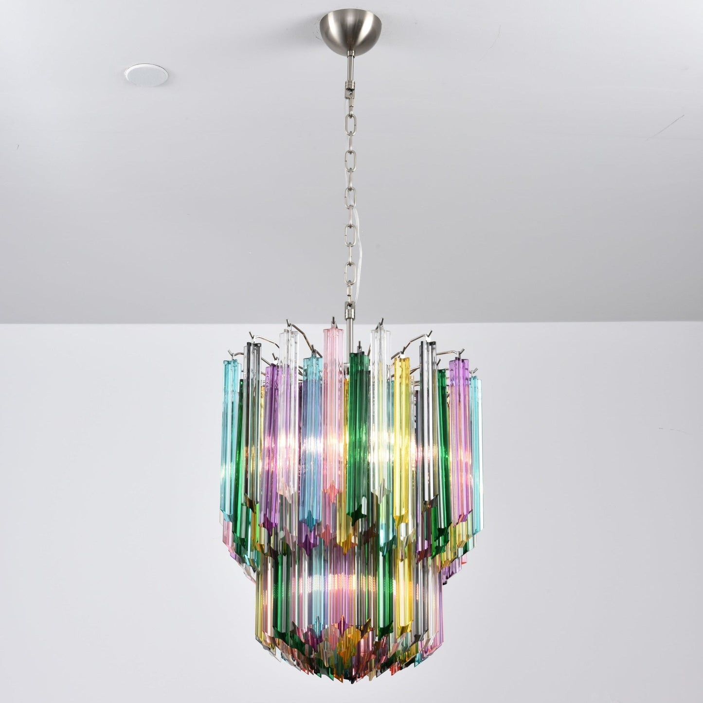Prismatic Murano Colorful Chandelier - YIOSI