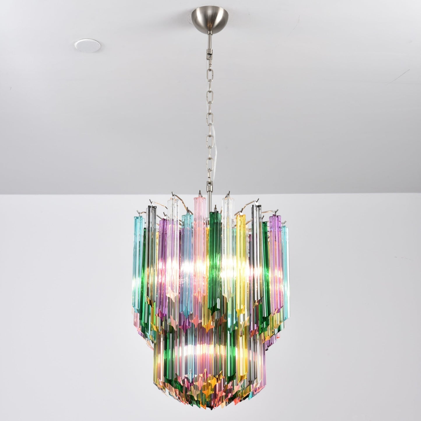 Prismatic Murano Colorful Chandelier - YIOSI