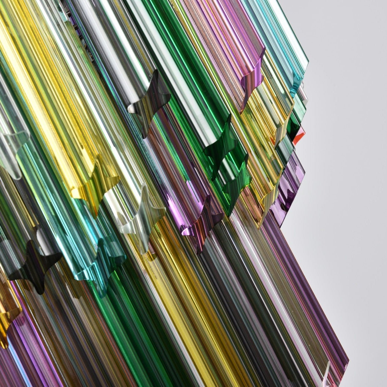 Prismatic Murano Colorful Chandelier - YIOSI