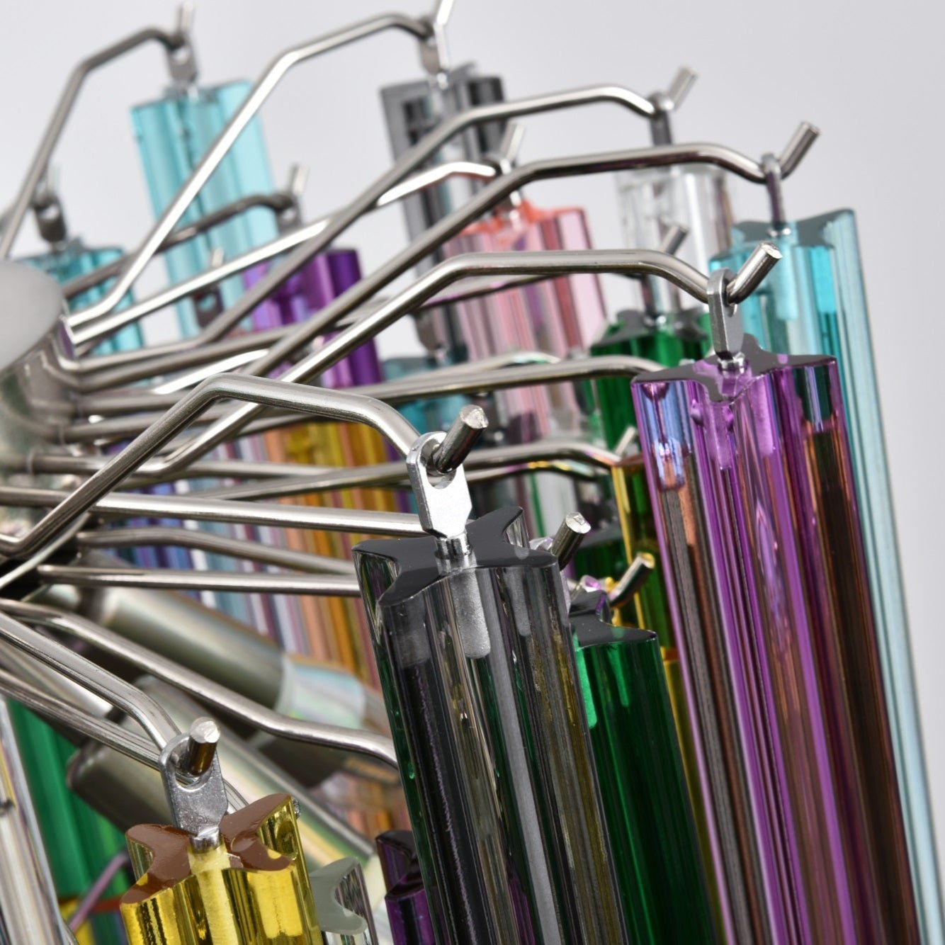 Prismatic Murano Colorful Chandelier - YIOSI