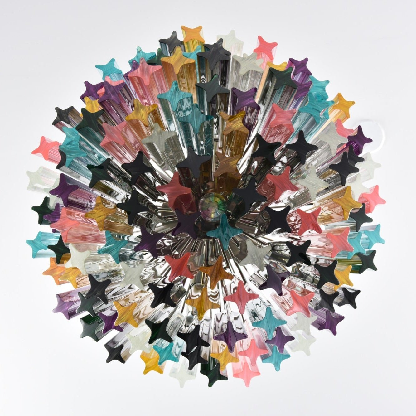 Prismatic Murano Colorful Chandelier - YIOSI