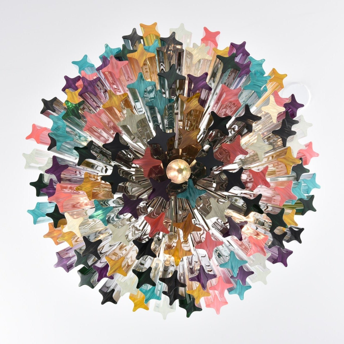Prismatic Murano Colorful Chandelier - YIOSI