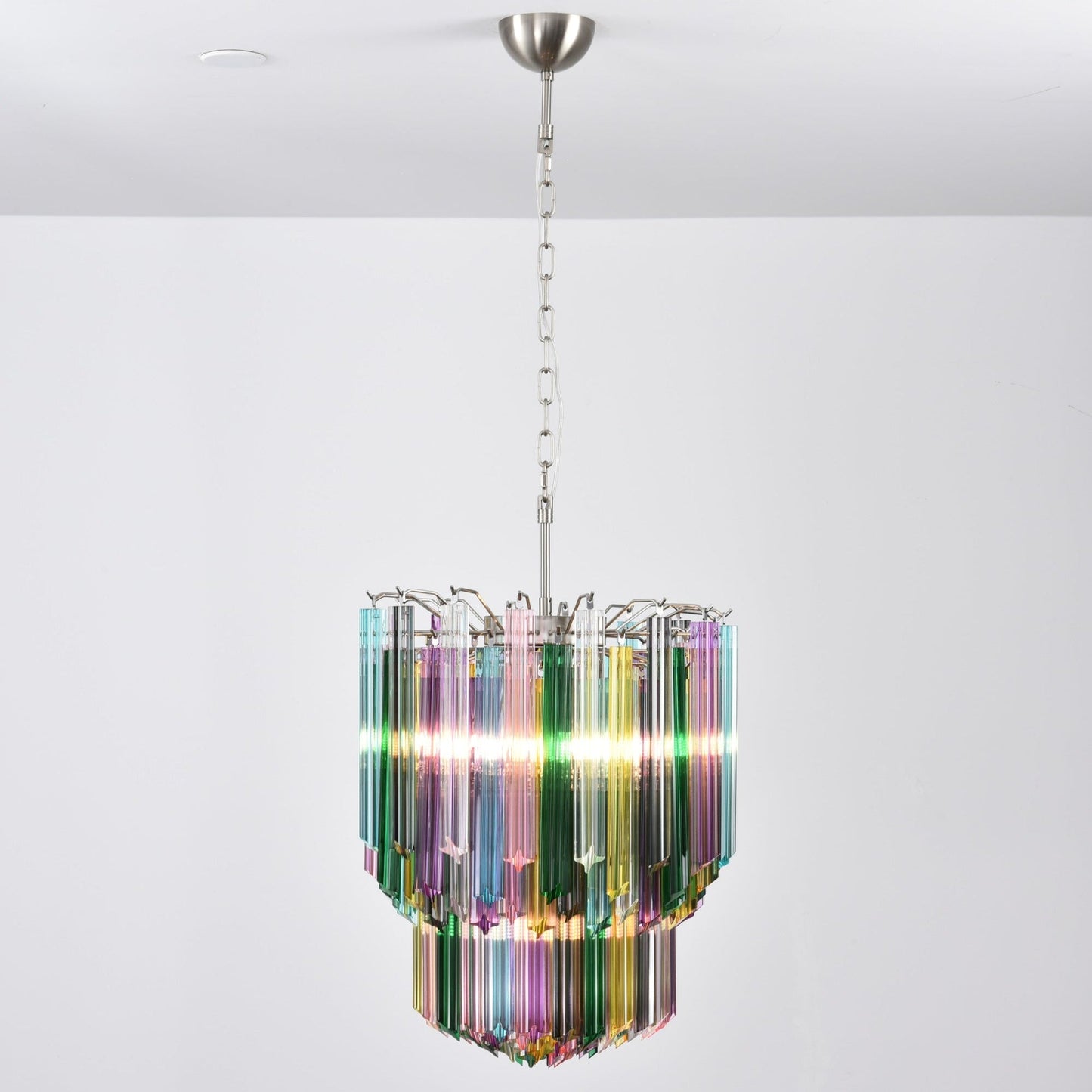 Prismatic Murano Colorful Chandelier - YIOSI