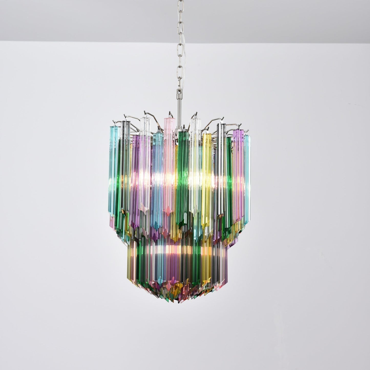 Prismatic Murano Colorful Chandelier - YIOSI