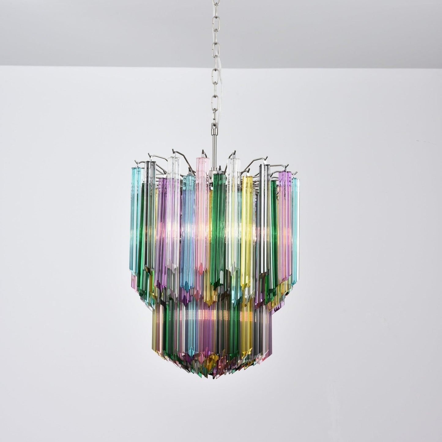 Prismatic Murano Colorful Chandelier - YIOSI