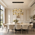 Purple Mountain Modern Linear Dining Pendant Light