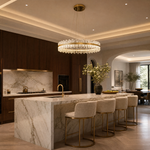 Quartz Glass Chandelier