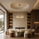 Quartz Glass Chandelier