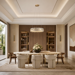 Quartz Glass Chandelier