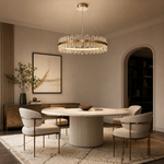 Quartz Glass Chandelier