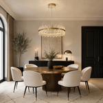Quartz Glass Chandelier