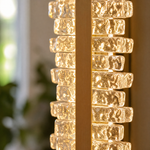 Quartz Linear Glass Wall Sconce 23"