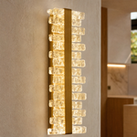 Quartz Linear Glass Wall Sconce 23"