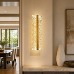Quartz Linear Glass Wall Sconce 23"