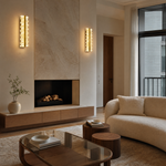 Quartz Linear Glass Wall Sconce 23"