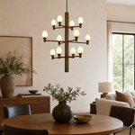 Ramo Brass Living Room Chandelier