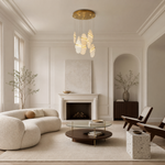 Relieva Sculpted Modern Chandelier Lighting