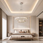 Roccia Stone Crystal Duo Chandelier