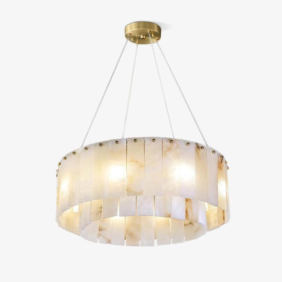 Rock Alabaster Chandelier - YIOSI