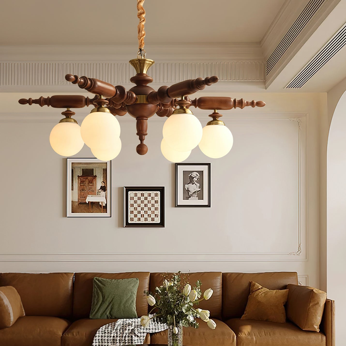 Rotating Stick Chandelier - YIOSI
