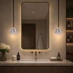 Round Golden Crystal Island Chandelier-500