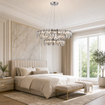 Rugiada Crystal Duo Chandelier