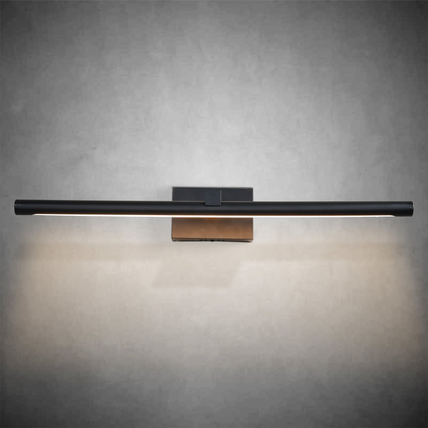 Straight Bar Vanity Light 24in - Black