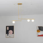 Vakkerlight Satellite Geometric Modern Ceiling Pendant Light – Gold/Black/Brass