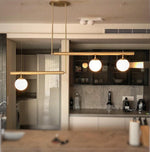 Vakkerlight Satellite Geometric Modern Ceiling Pendant Light – Gold/Black/Brass