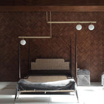 Vakkerlight Satellite Geometric Modern Ceiling Pendant Light – Gold/Black/Brass