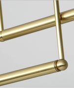 Vakkerlight Satellite Geometric Modern Ceiling Pendant Light – Gold/Black/Brass