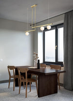 Vakkerlight Satellite Geometric Modern Ceiling Pendant Light – Gold/Black/Brass
