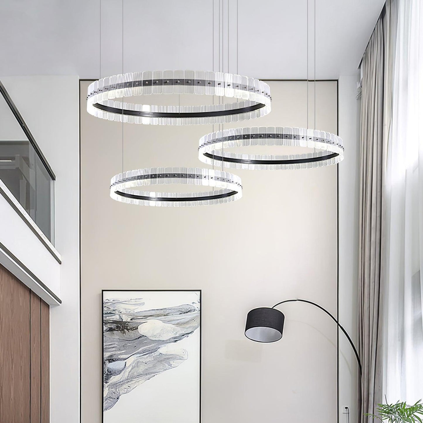 Saturno LED Chandelier - YIOSI