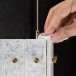 Majestone Stone Cube Mini Pendant