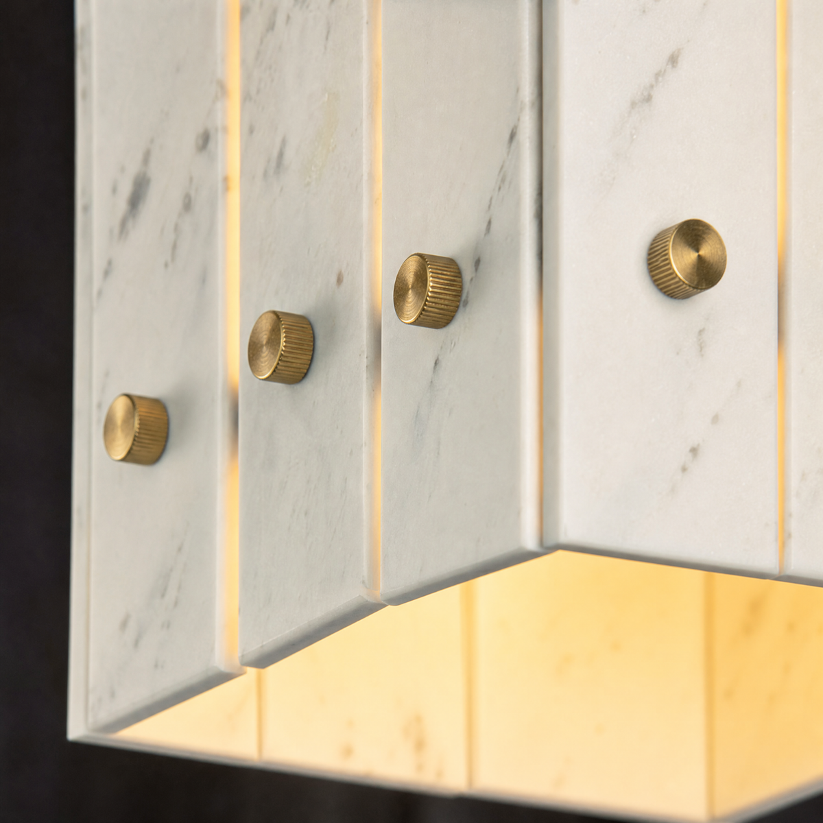 Majestone Stone Cube Mini Pendant