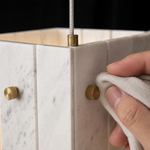Majestone Stone Cube Mini Pendant