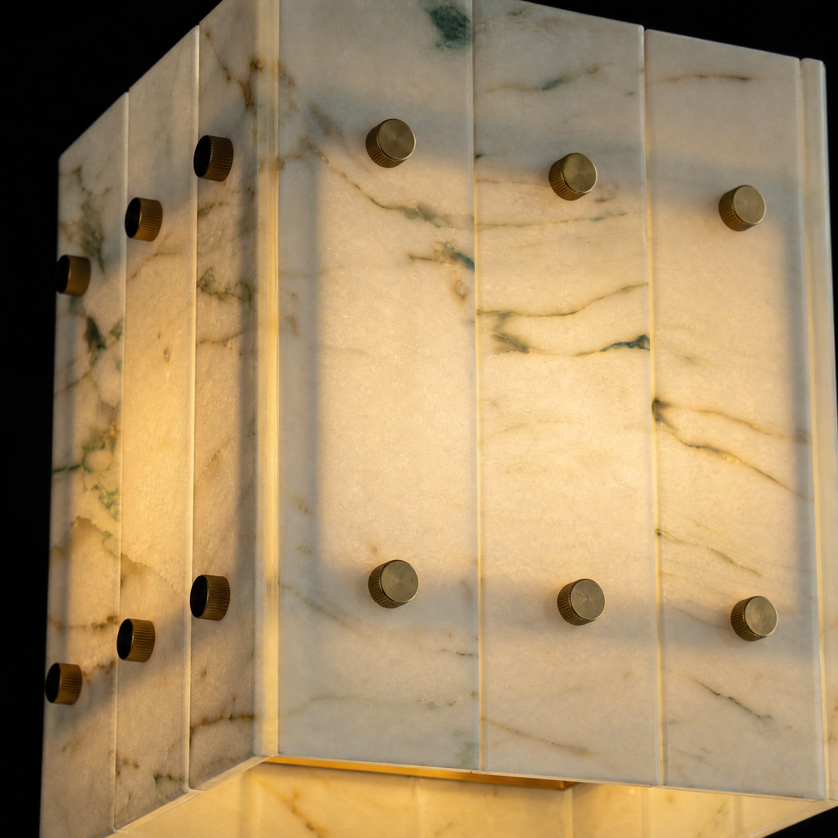 Majestone Stone Cube Mini Pendant