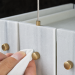 Majestone Stone Cube Mini Pendant