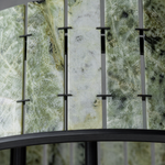 Majestone Stone Tile Ring Chandelier