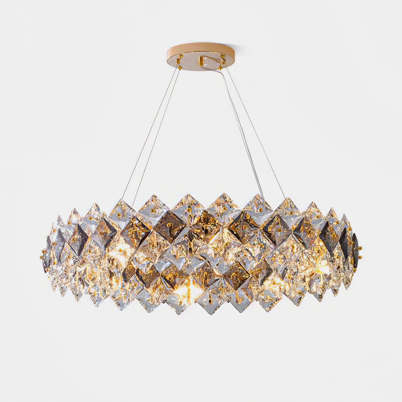 Scale Crystal Round Chandelier - YIOSI
