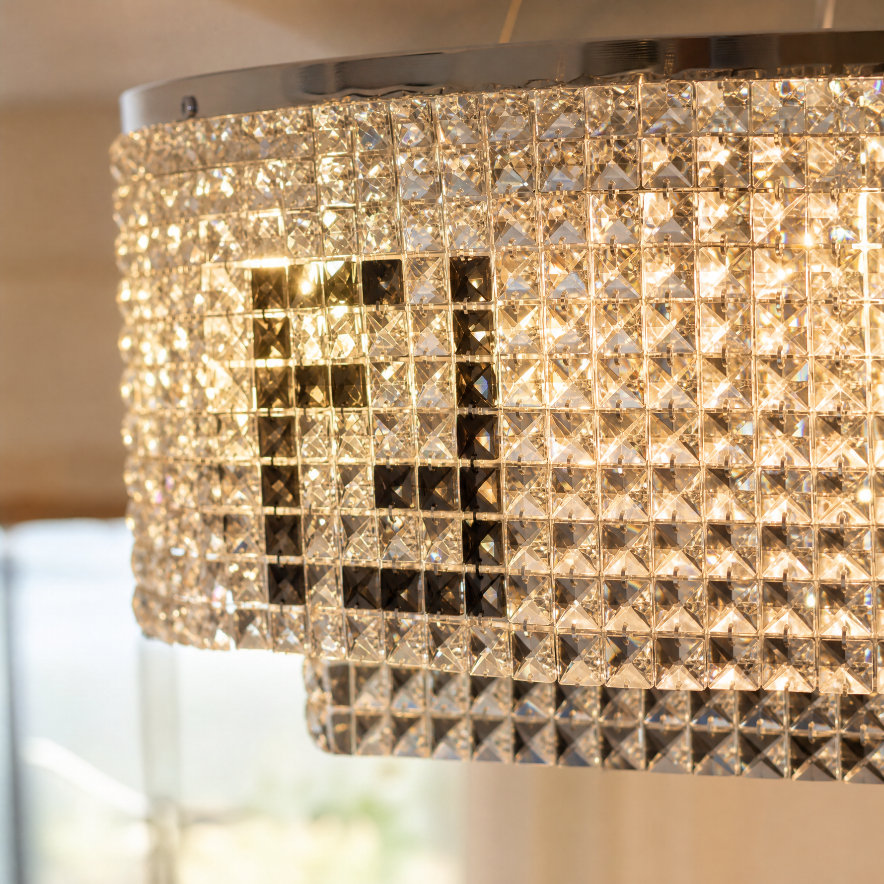 Scintilla Crystal Linear Chandelier