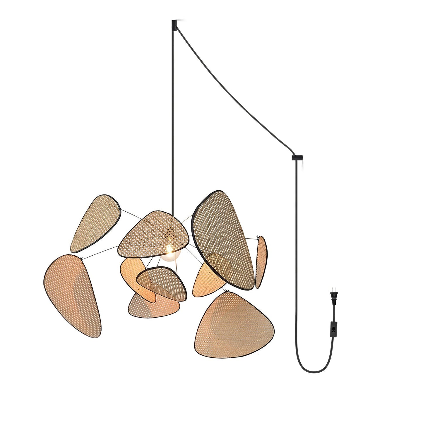 Screen Cannage Pendant Swag Light - YIOSI