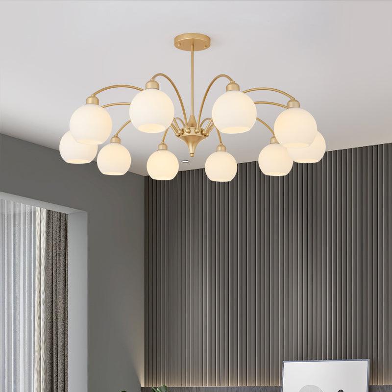Sculptural Glass Chandelier - YIOSI