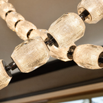 Seduction Cascade Drape Chandelier, Clear Crystal Beads