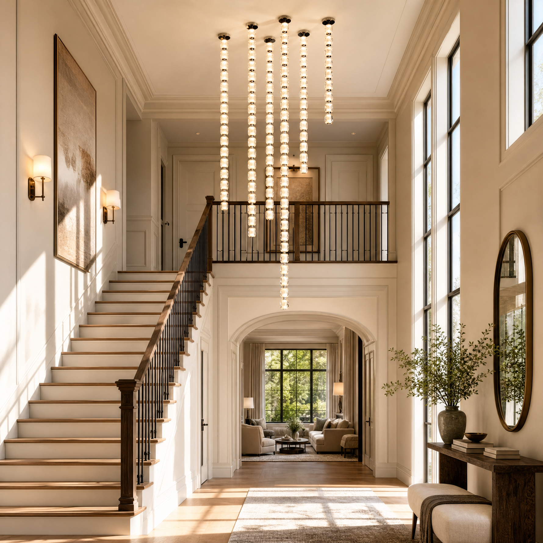 Seduction Drop Pendant & Cluster Chandelier