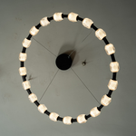 Seduction Round Ring Crystal Chandelier