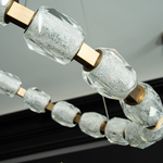 Seduction Round Ring Crystal Chandelier