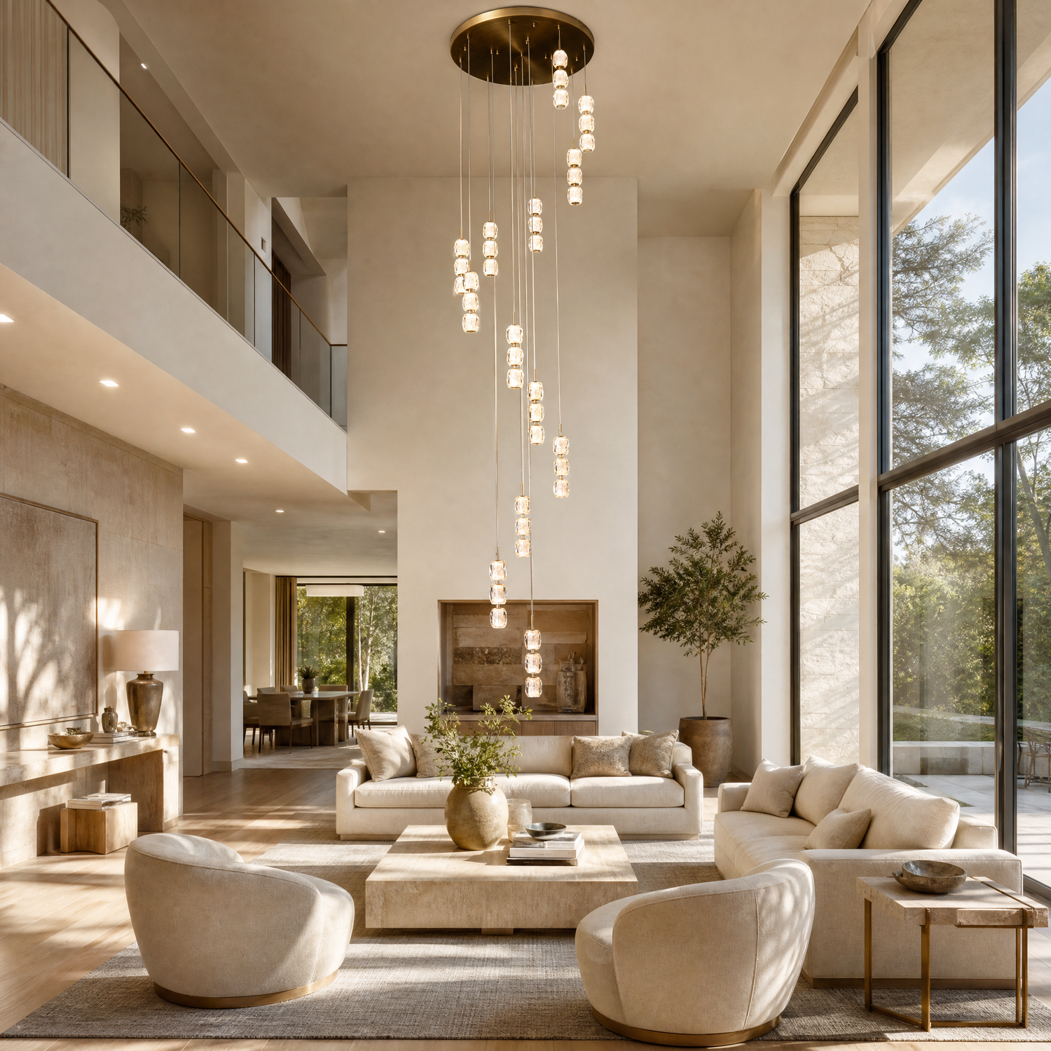 Seduction Spiral Staircase Chandelier