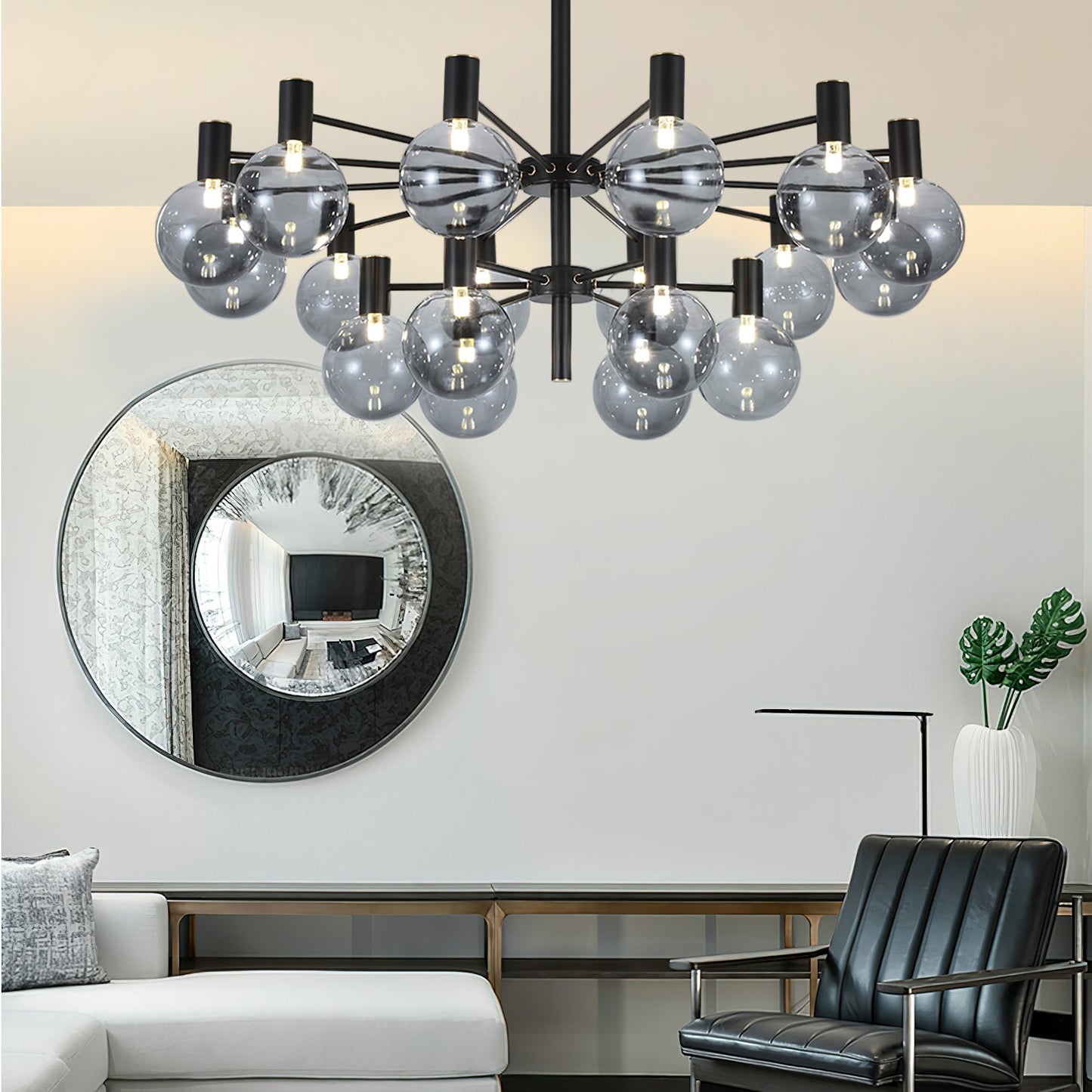 Selva Black Chandelier - YIOSI
